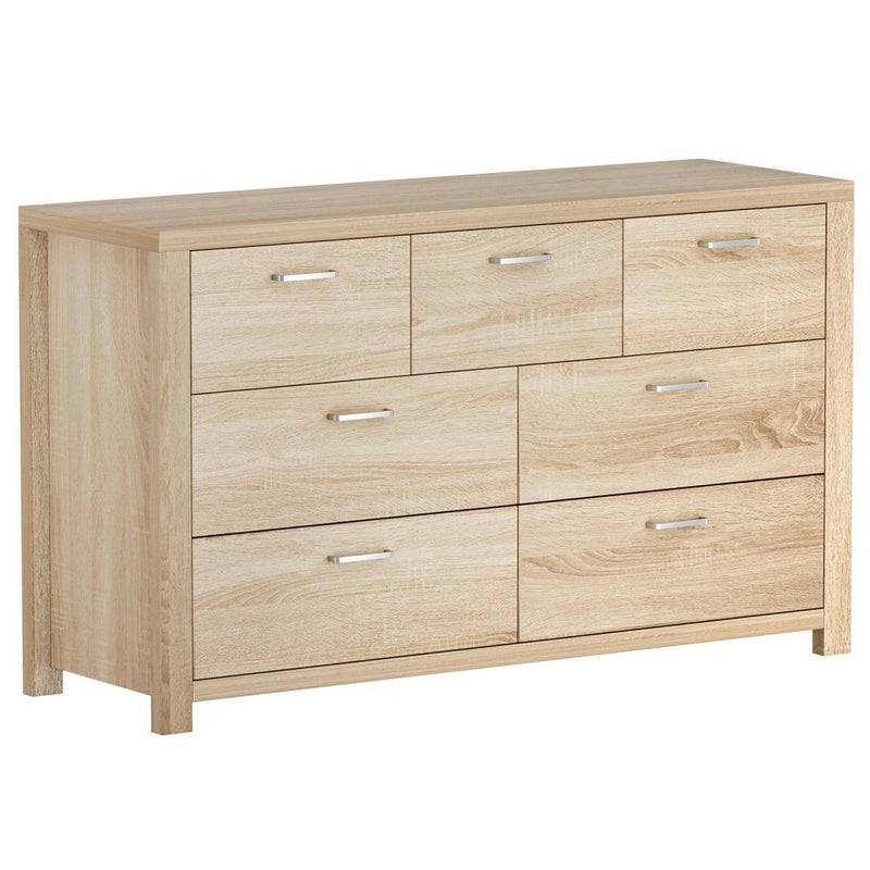 Artiss 7 Chest of Drawers - MAXI Pine Payday Deals