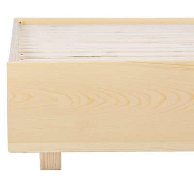 Artiss Bed Frame Queen Size Floating Wooden Mattress Base Platform Timber ODIN Payday Deals