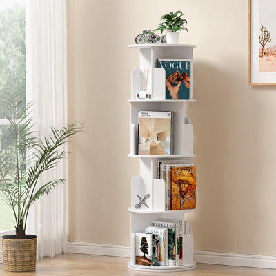 Artiss Bookshelf 4 Tiers EDIE White Payday Deals