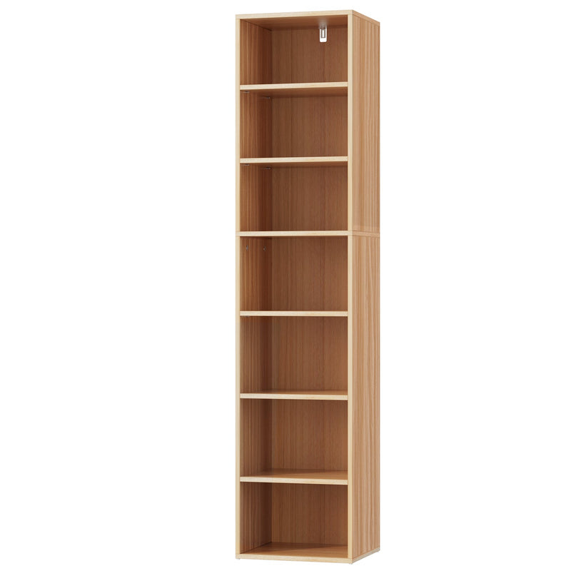 Artiss Bookshelf 7 Tiers MILO Pine Payday Deals