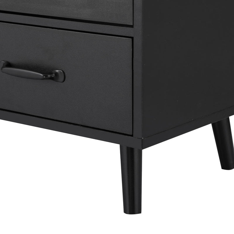 Artiss Buffet Sideboard Double Doors - Black Payday Deals