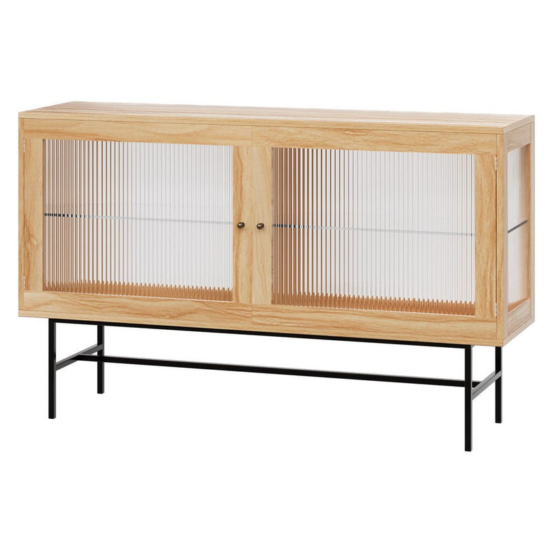 Artiss Buffet Sideboard Double Doors - Oak Payday Deals