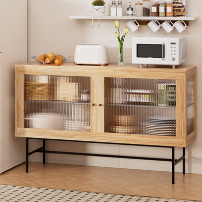 Artiss Buffet Sideboard Double Doors - Oak Payday Deals