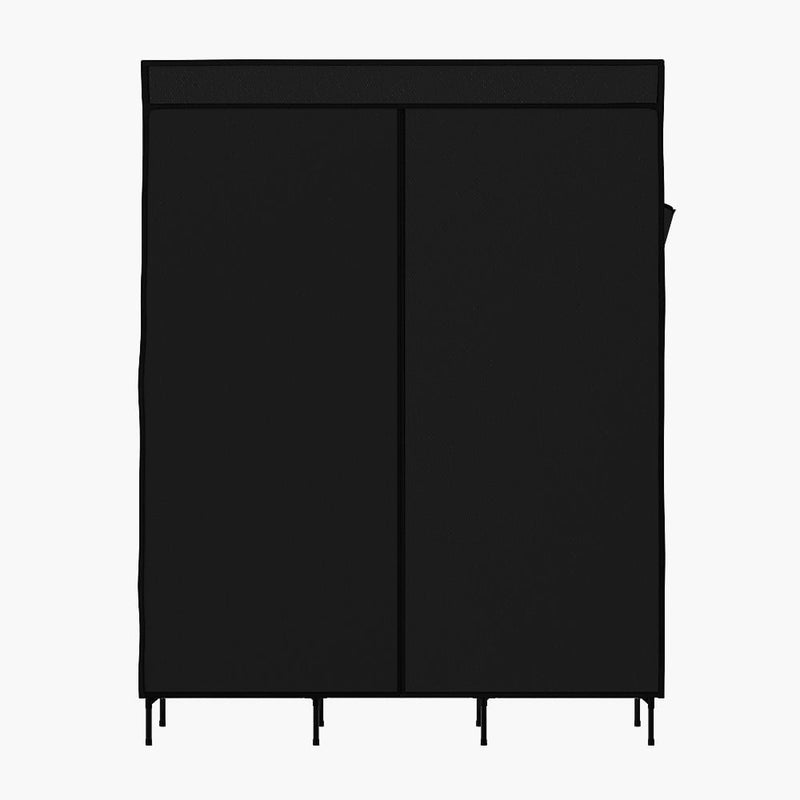 Artiss Clothes Wardrobe Closet Storage Large Portable Organiser with Shelf Black Payday Deals