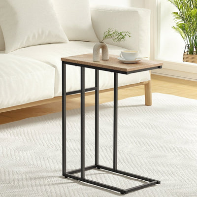 Artiss Coffee Side Table Laptop Desk Bedside Sofa End Tables Wooden Metal Frame Payday Deals