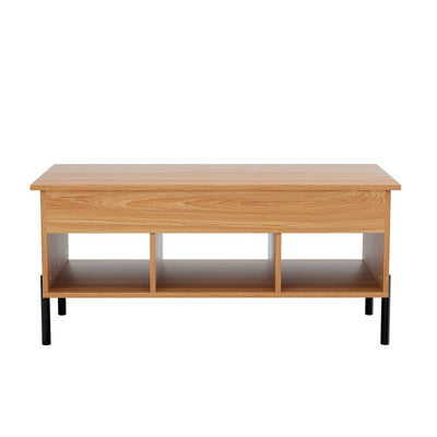 Artiss Coffee Table Lift-top Oak Payday Deals