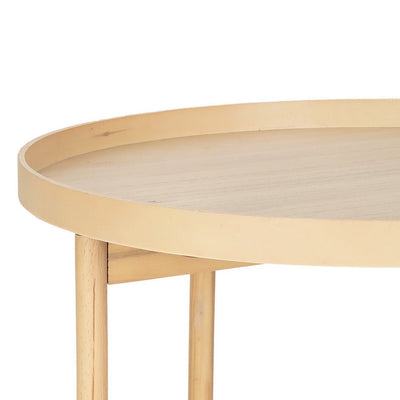 Artiss Coffee Table Side Table Round 70CM Payday Deals