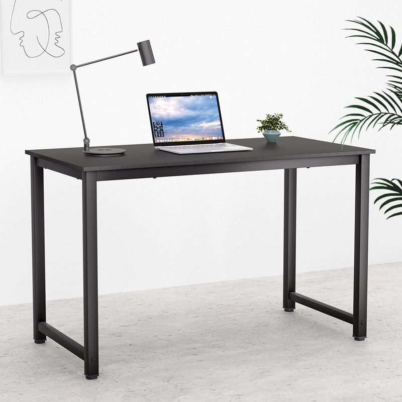 Artiss Computer Desk Home Office Study Table Black 120CM Payday Deals