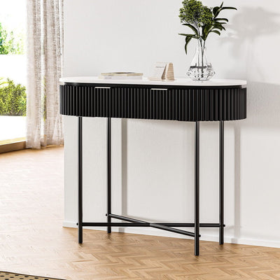 Artiss Console Table 2 Drawers 100CM Payday Deals