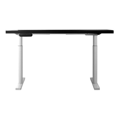 Artiss Electric Standing Desk Adjustable Sit Stand Desks White Black 140cm Payday Deals