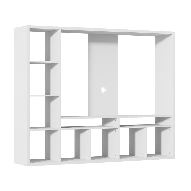 Artiss Entertainment Center Unit TV Stand TV Cabinet Open Shelves 183CM White Payday Deals