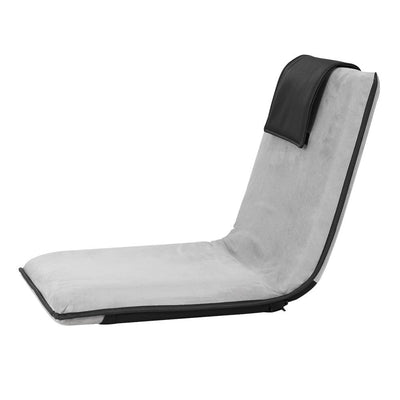 Artiss Floor Lounge Sofa Bed Couch Recliner Chair Folding Chair Cushion Grey Payday Deals