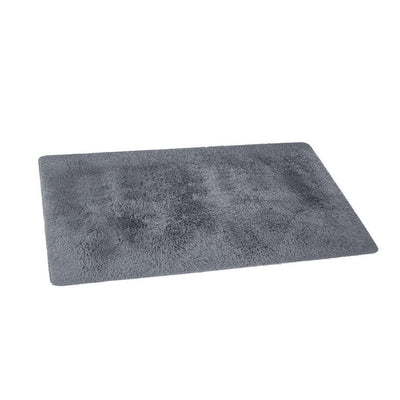 Artiss Floor Rugs Soft Shaggy Rug Large 200x230cm Carpet Anti-slip Mat Area Grey