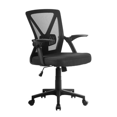 Artiss Gaming Office Chair Mesh Computer Chairs Swivel Executive Mid Back Black Payday Deals