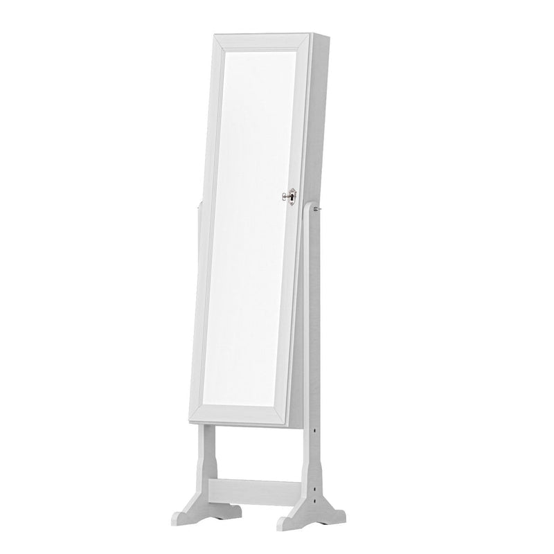 Artiss Jewellery Cabinet Mirror Free Standing Payday Deals