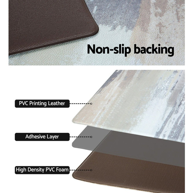 Artiss Kitchen Mat Non-slip 45 x 150 PVC Anti Fatigue Floor Rug Carpet Lydia Payday Deals