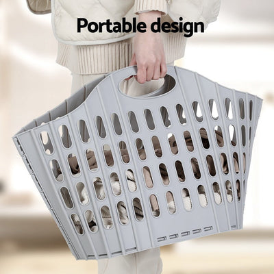 Artiss Laundry Basket Hamper Large Foldable Washing Clothes Storage Organiser Payday Deals