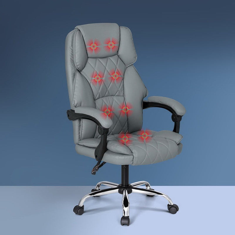 Artiss Massage Office Chair Computer Chairs High Back Payday Deals