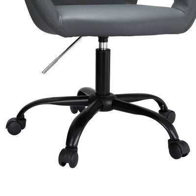 Artiss Office Chair Mid Back Grey Payday Deals