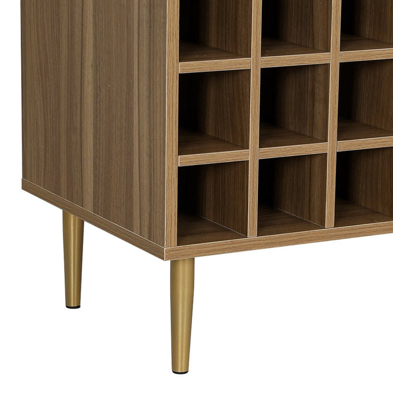 Artiss Rattan Buffet Sideboard Storage Wine Rack Cupboard Server Cabinet Kitchen Payday Deals