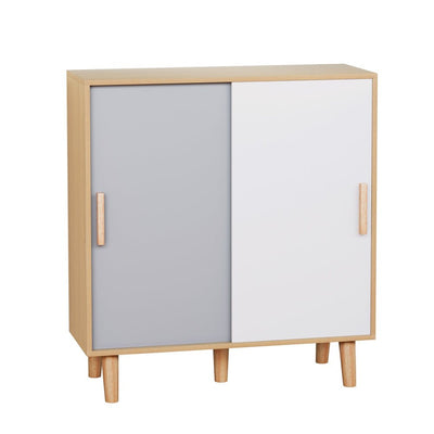 Artiss Shoe Cabinet 30 Pairs Sliding Doors Payday Deals