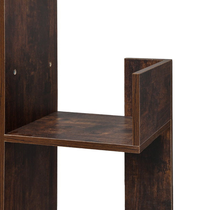 Artiss Tree-Shaped Bookshelf ROMI Walnut Payday Deals