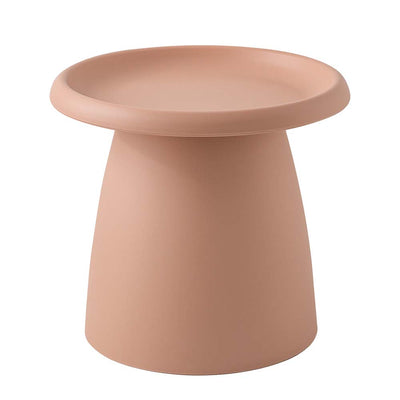 ArtissIn Coffee Table Mushroom Nordic Round Small Side Table 50CM Pink Payday Deals