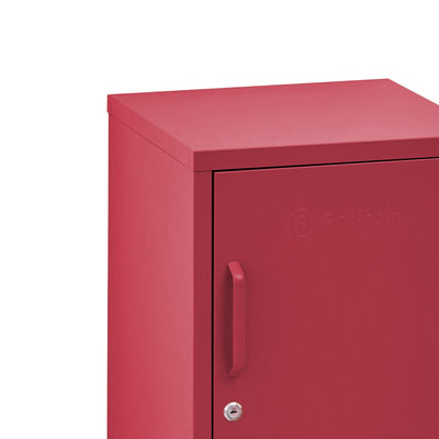 ArtissIn Metal Locker Storage Shelf Filing Cabinet Cupboard Bedside Table Pink Payday Deals