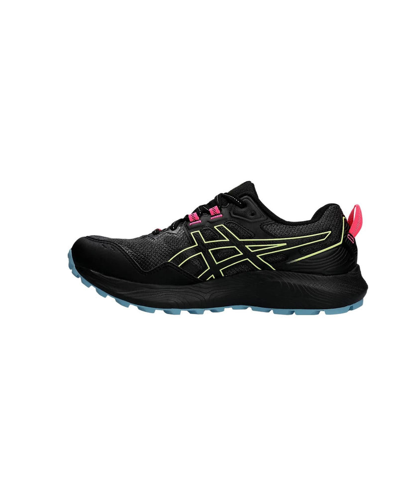 ASICS Breathable Trail Running Shoes with Cushioned Comfort in Black - 7.5 US Payday Deals