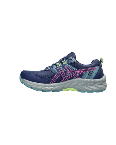 ASICS Lightweight Gel Cushioned Running Shoes for Women in Deep Ocean Hot Pink - 7 US Payday Deals