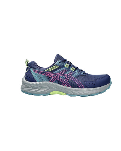 ASICS Lightweight Gel Cushioned Running Shoes for Women in Deep Ocean Hot Pink - 8.5 US
