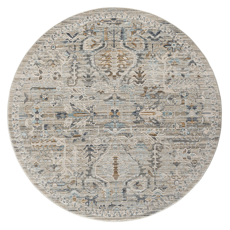 Aubre Contemporary Area Rug - Taupe - 160x160 Payday Deals