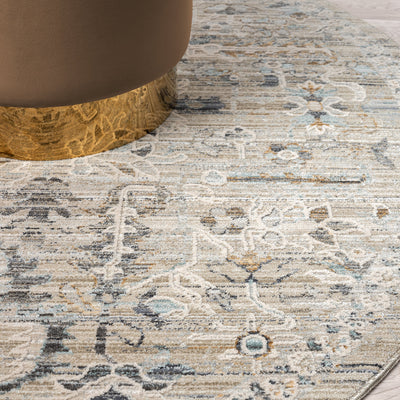 Aubre Contemporary Area Rug - Taupe - 240x240 Payday Deals