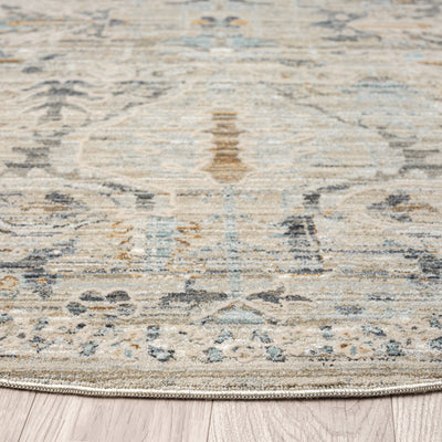 Aubre Contemporary Area Rug - Taupe - 240x240 Payday Deals