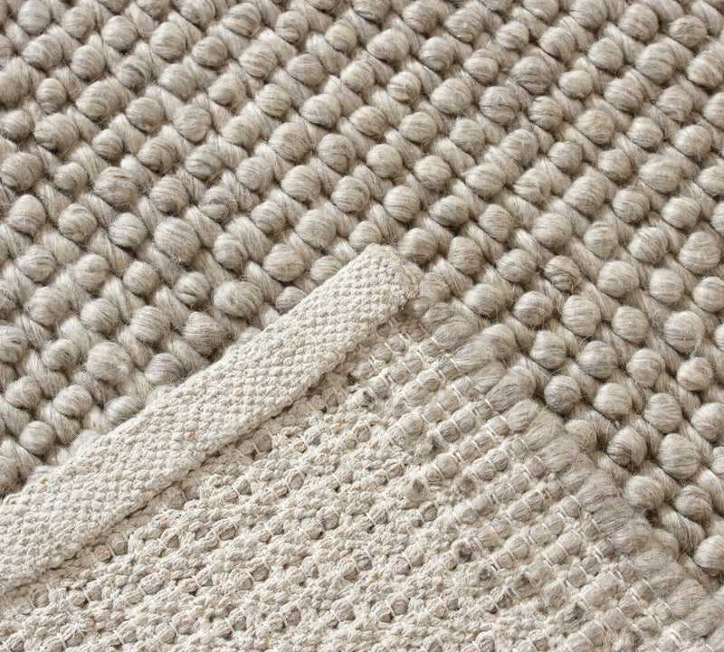 Aura Hand Woven Loop Pile Wool Rug - 240x340 Payday Deals