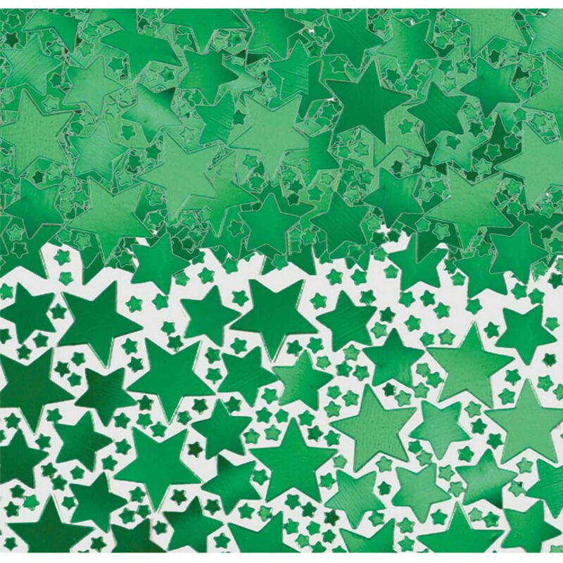Australia Day Star Confetti Green - 70g Approx Payday Deals