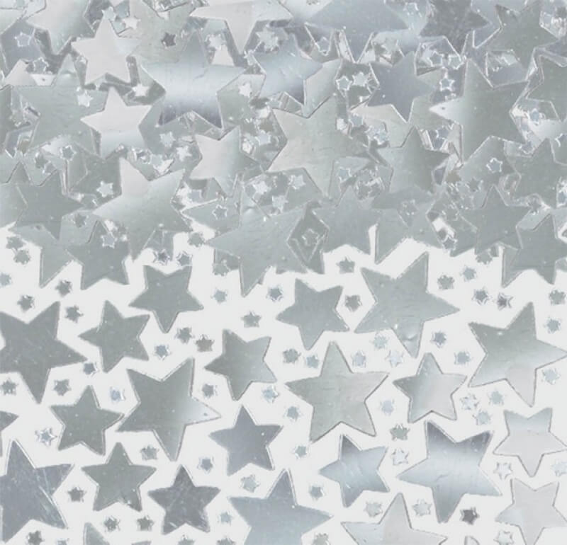 Australia Day Star Confetti Silver - 70g Approx Payday Deals