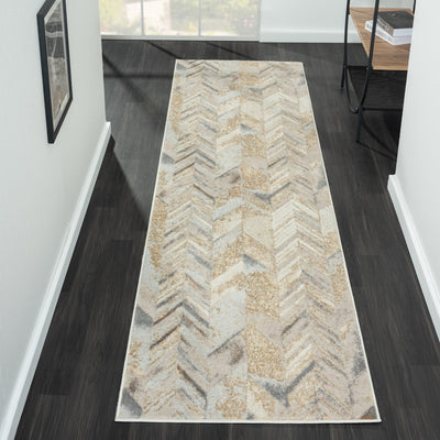 Avani Marble Rug - Stone - 200x290 Payday Deals