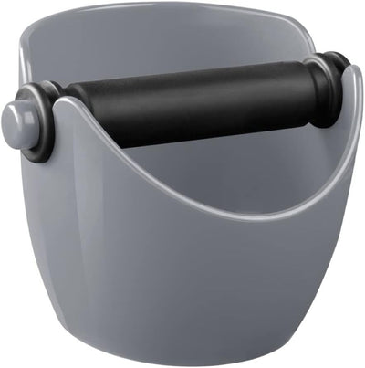 Avanti Coffee Espresso Grinds Waste Tamp Knock Box Bin Bucket Container in Silver