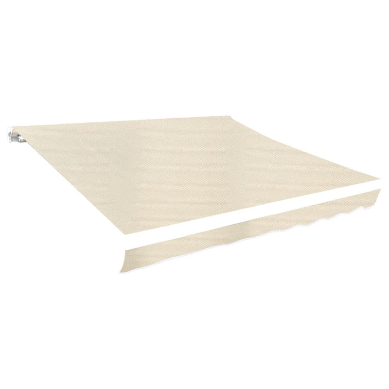 Awning Top Sunshade Canvas Cream 350x250 cm Payday Deals