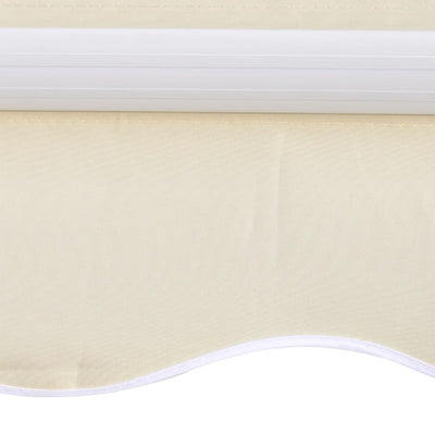 Awning Top Sunshade Canvas Cream 350x250 cm Payday Deals