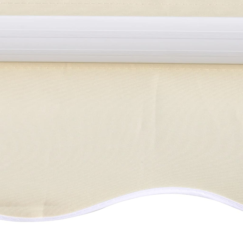 Awning Top Sunshade Canvas Cream 350x250 cm Payday Deals