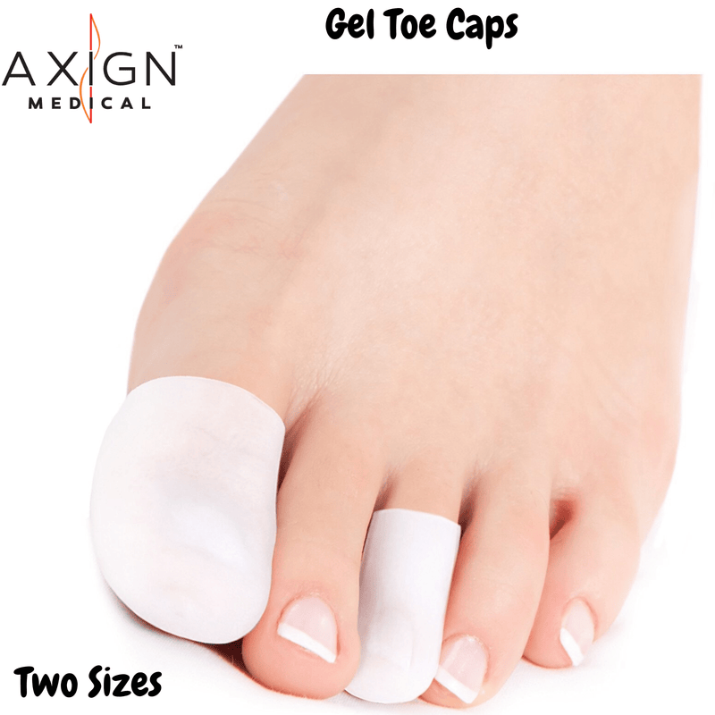 Axign Medical Toe Silicone Gel Protector Sleeve Tubes Ingrown Nail Corn Cushion Cap Payday Deals