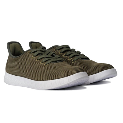 Axign River Lightweight Casual Orthotic Shoes Sneakers Runners - Khaki Payday Deals
