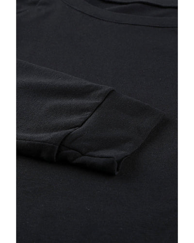 Azura Exchange Black Sweatshirt - M Payday Deals