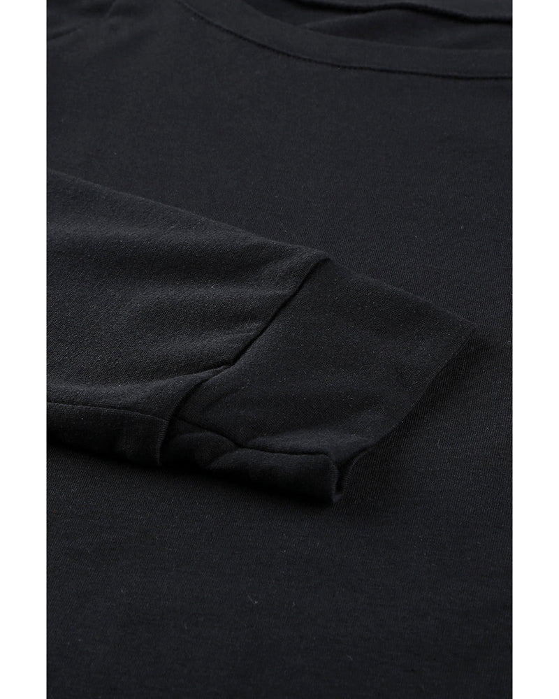 Azura Exchange Black Sweatshirt - M Payday Deals