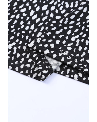 Azura Exchange Cheetah Print Short Sleeve T Shirt - S Payday Deals