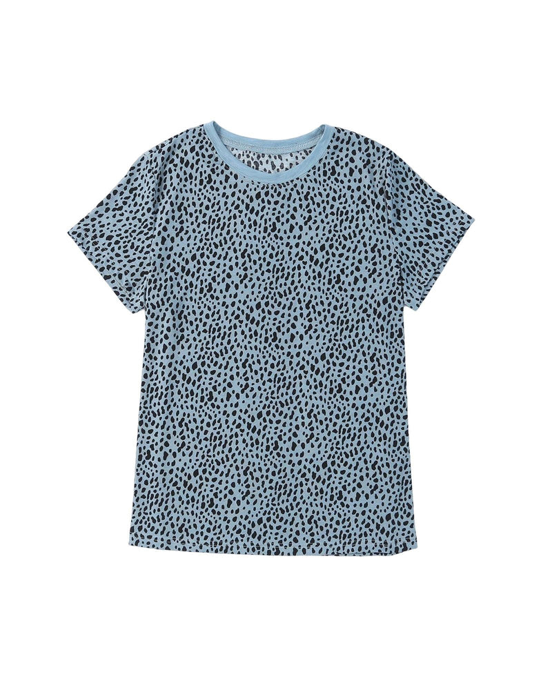 Azura Exchange Cheetah Print Short Sleeve T Shirt - XL Payday Deals