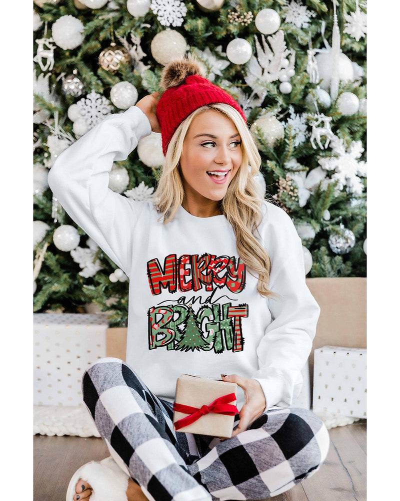 Azura Exchange Christmas Graphic Print Pullover Sweatshirt - 2XL Payday Deals