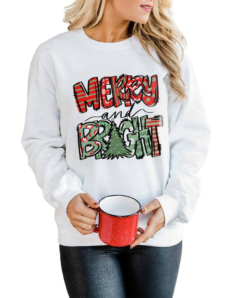 Azura Exchange Christmas Graphic Print Pullover Sweatshirt - XL Payday Deals